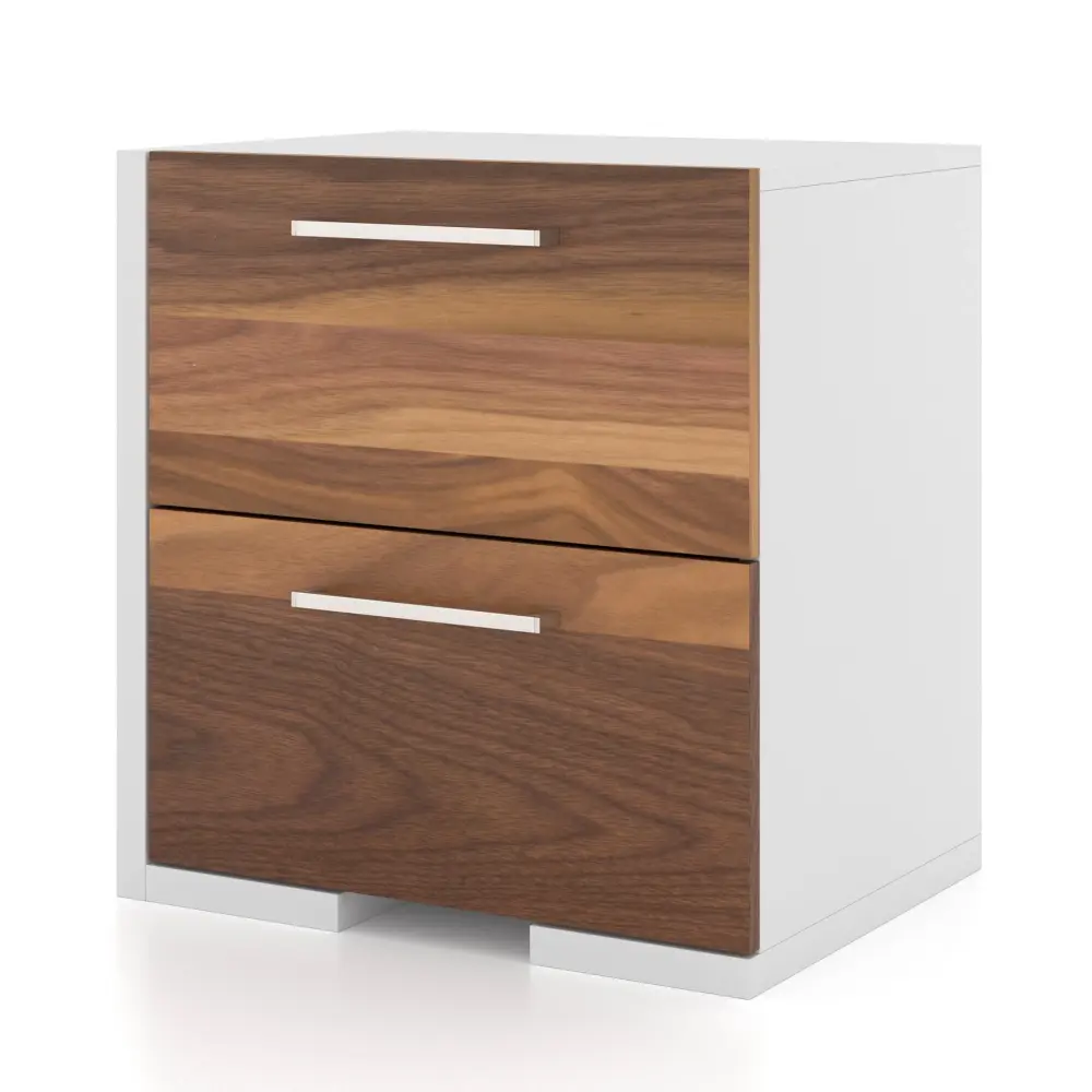 Nightstand - Chalk Walnut