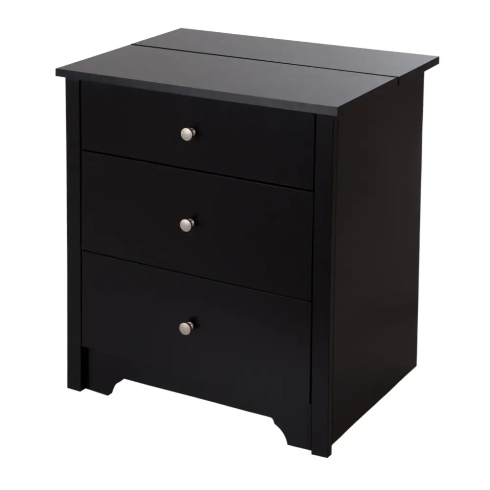 Nightstand Charging Station - Vito Clean Black