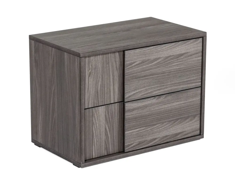 Nova Domus Asus - Italian Today's Elm Grey Nightstand