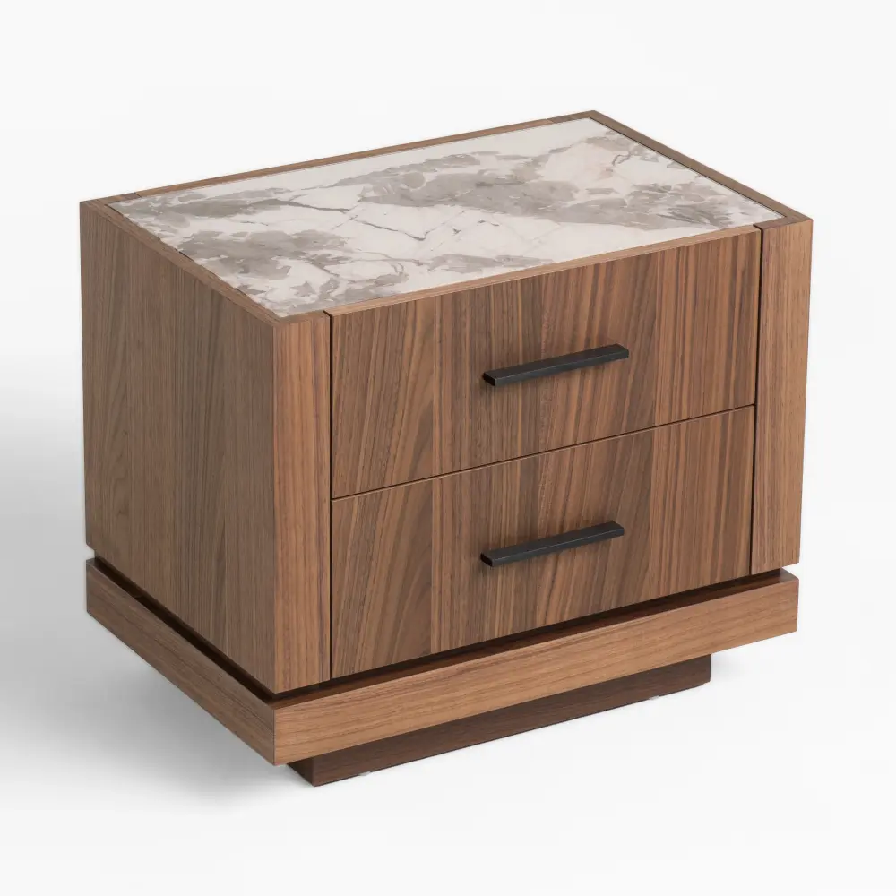 Nova Domus Bailey- Current Walnut Nightstand