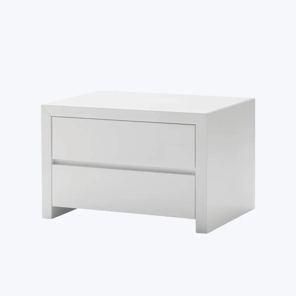 Stowe Lacquer Nightstand King Size