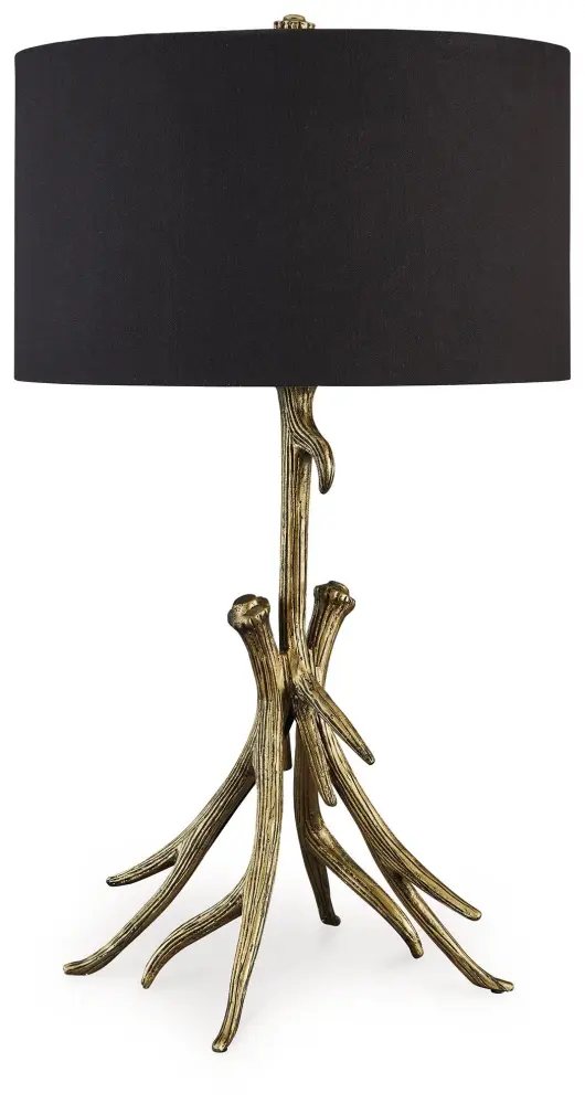 Josney - Metal Table Lamp - Antique Gilded Finish