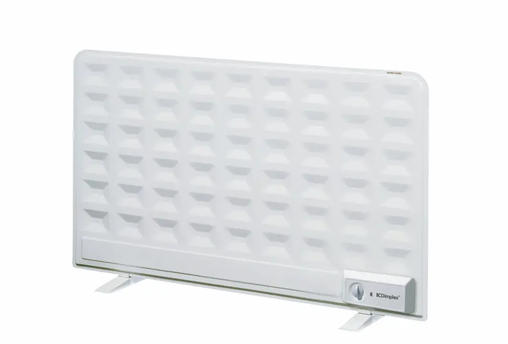 DIMPLEX OFX750TI Oil Filled Panel Radiator Thermostat and Timer, 750 W, Synthetic, white