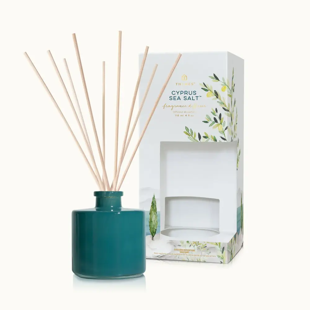 Linen Mist Cyprus Sea Salt Petite Reed Diffuser