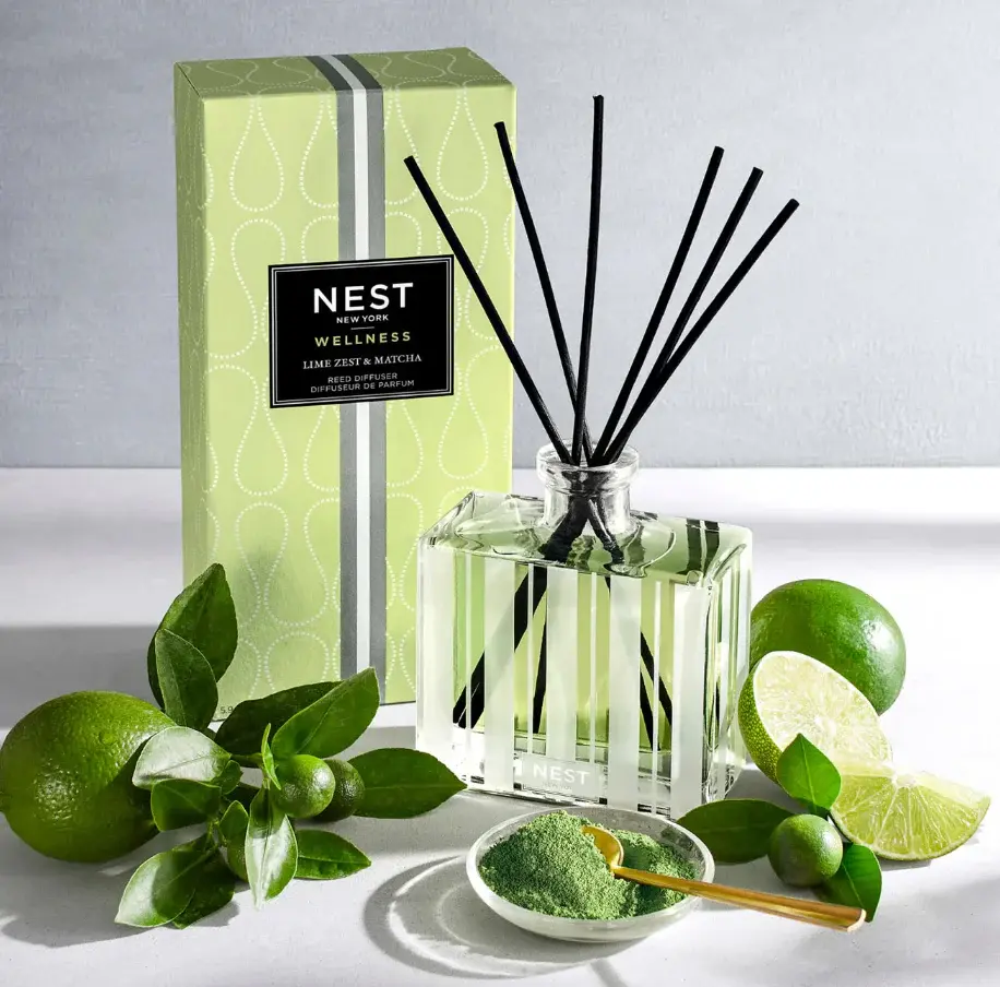 NEST Lime Zest & Matcha Reed Diffuser
