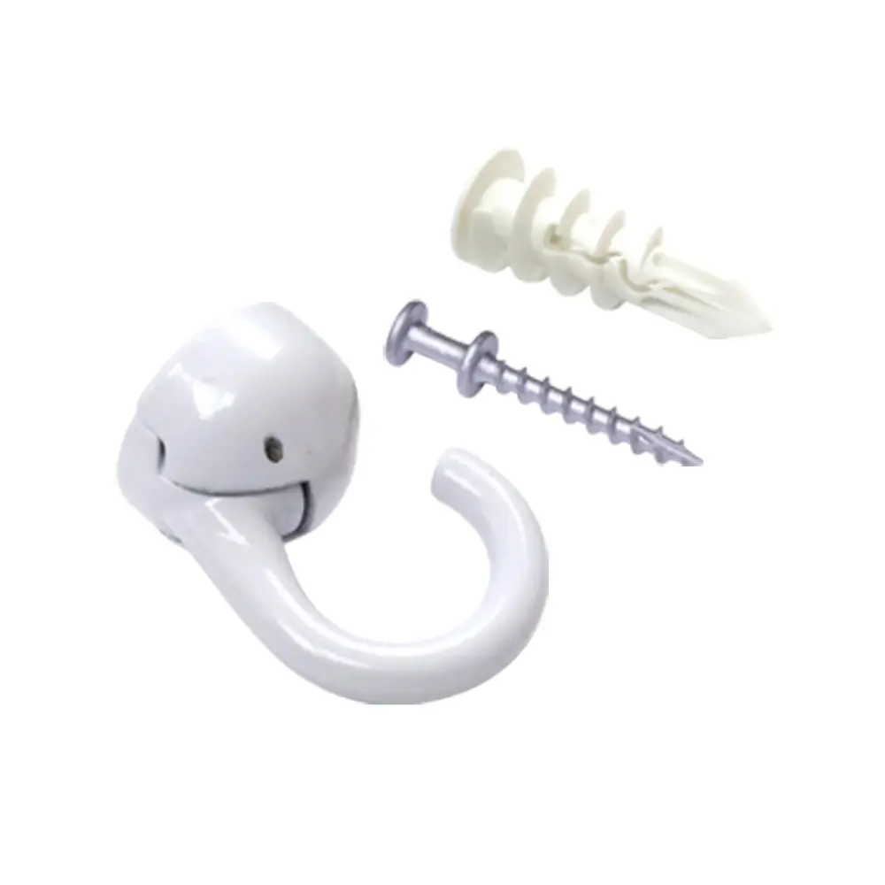 Ceiling Indoor and Outdoor Elephant Hook, Pearl