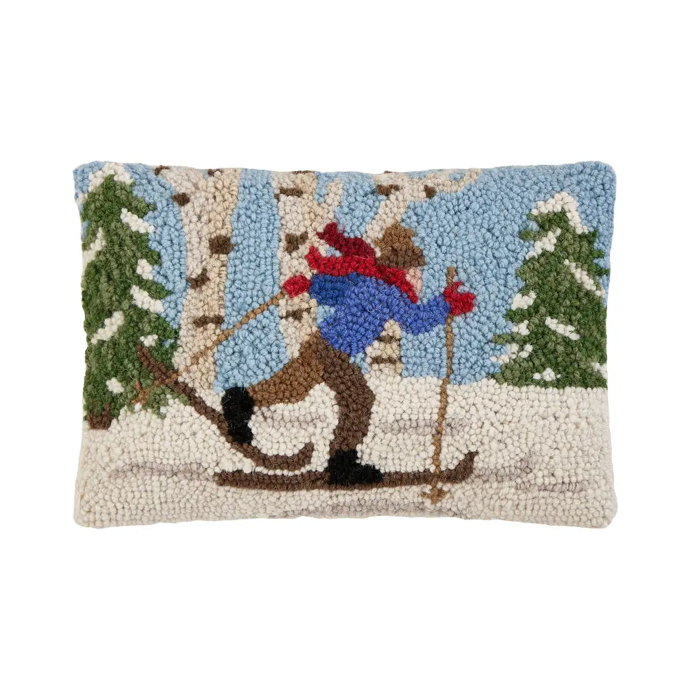 Country Skier Hook Pillow 500-Pack Bulk