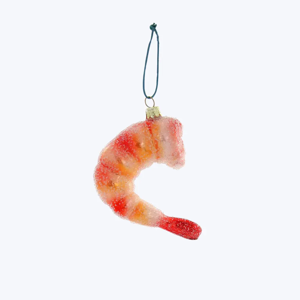 Twist-Tie Cocktail Shrimp Ornament