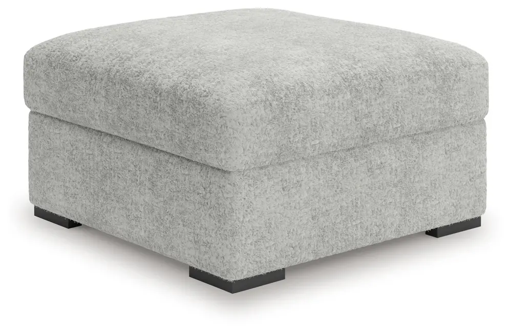 Cuddle Plush - Generous Accent Ottoman - Arctic