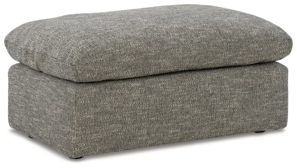 Dramatic - Ottoman - Granite Heavy Duty