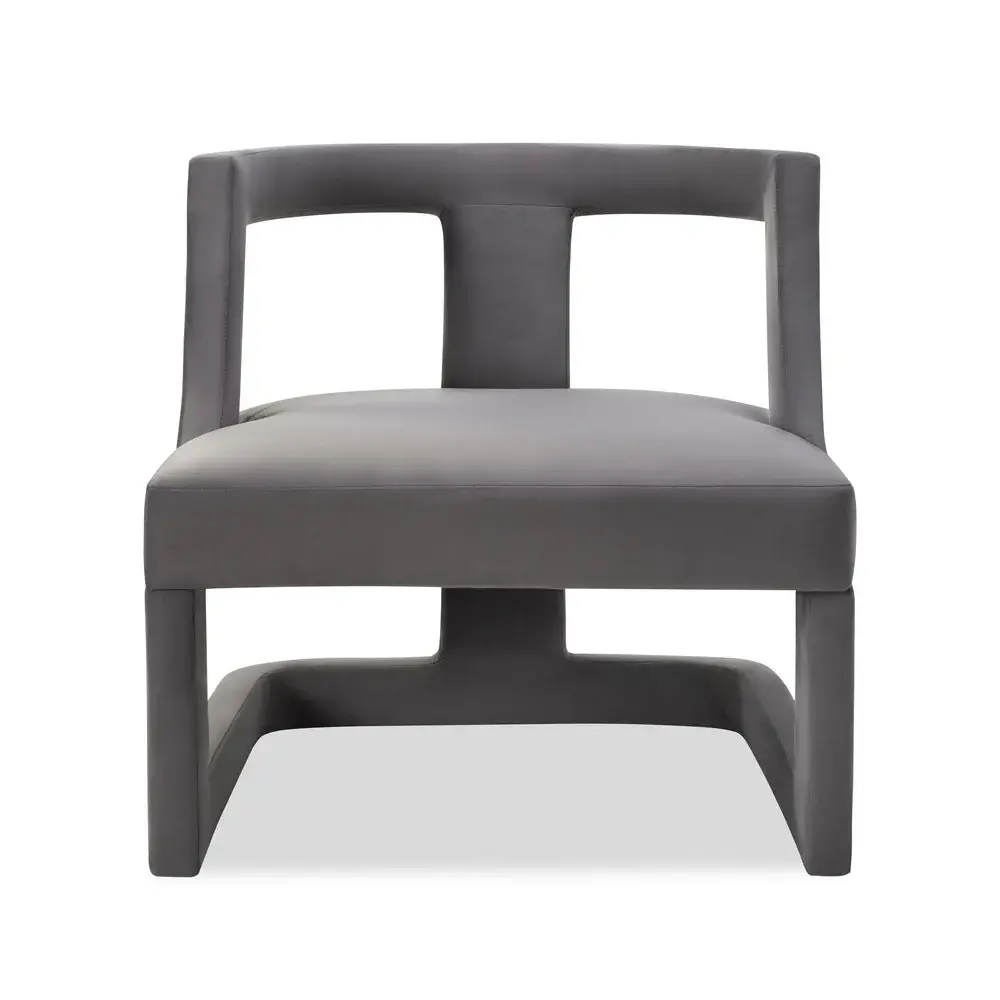 Jimi Occasional Chair - Night Grey Velour