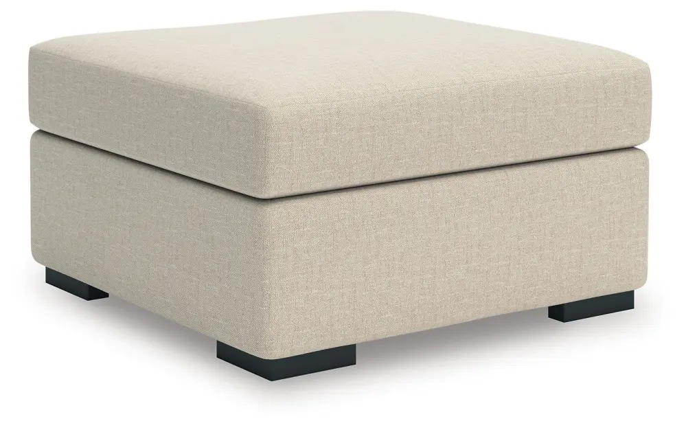 LadyMae - Bulky Accent Ottoman - Twill