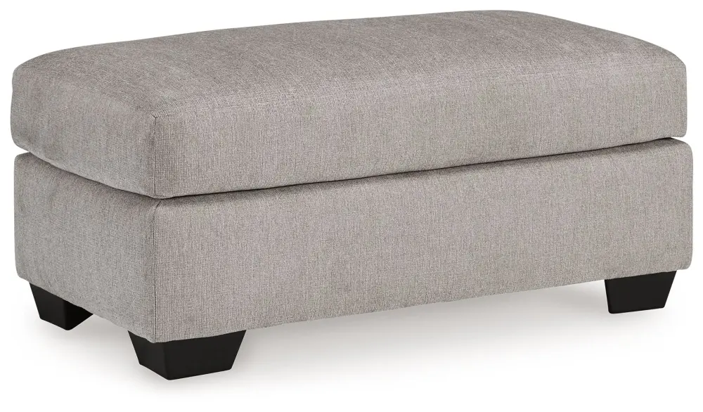 Mid-Century Modern Avenal Park - Ottoman - Flannel