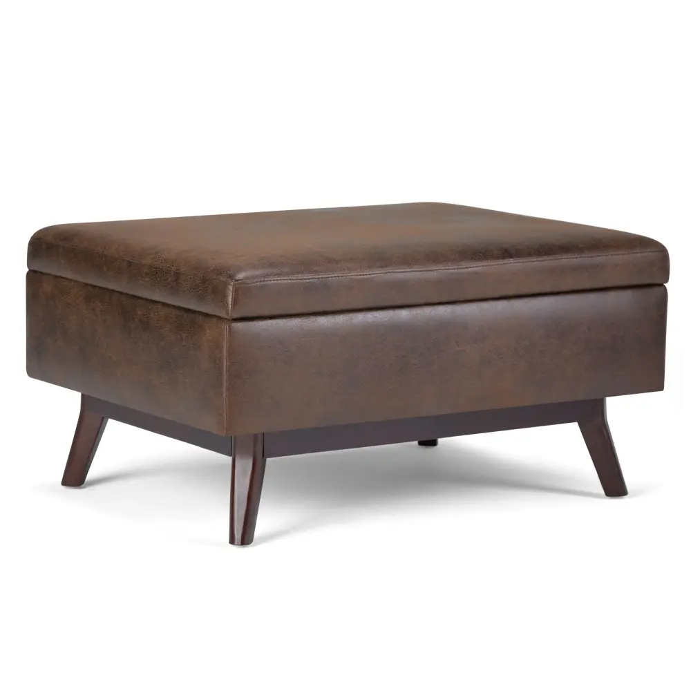 Owen - Upholstered Rectangular Storage Ottoman Living Room