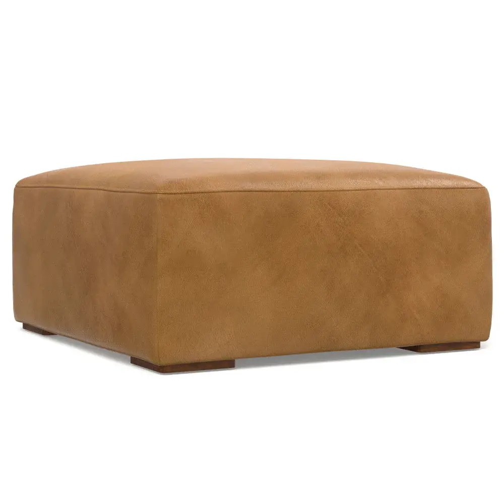 Rex - Versatile Design Ottoman Walnut Finish