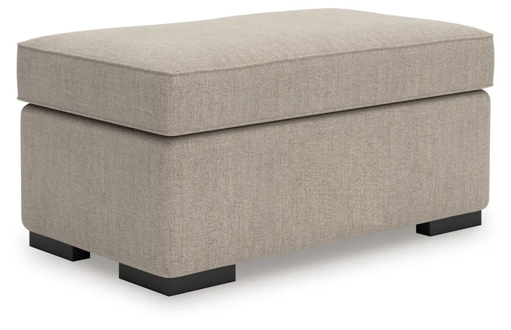 Sararose - Ottoman - Heather Genuine Leather