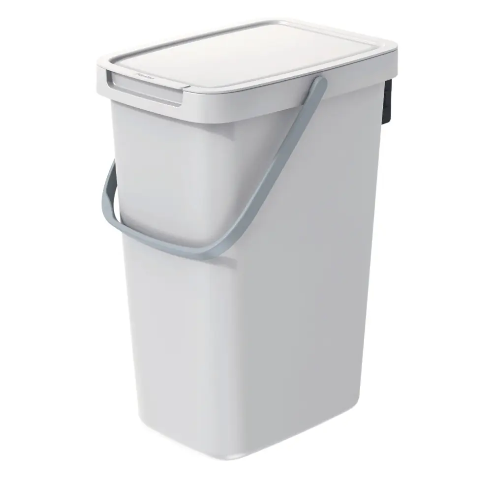 Keden Systema Q Sorting Waste Bin 12L Recycling Bin Separation Segregation Lidded Handle Hanging Dustbin Garbage Can Narro...