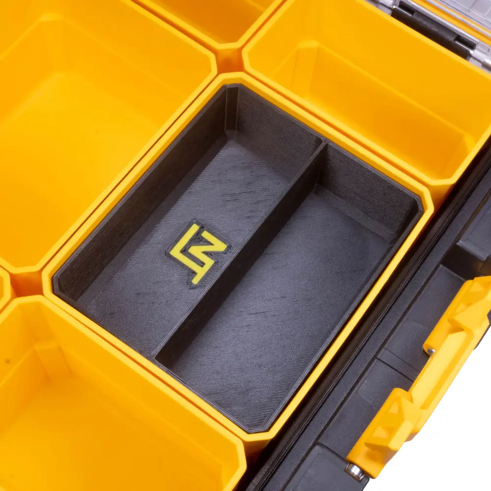 Stacking Divider Bins Jumbo Dewalt TOUGHSYSTEM 1.0 Organizer Office