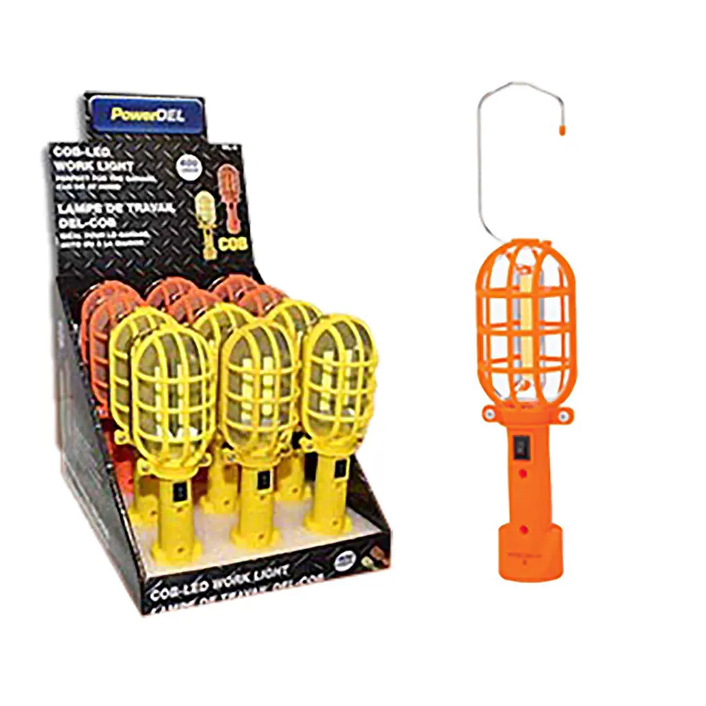 Color-Changing COB LED Worklight Magnet and Hook, Choice Colors