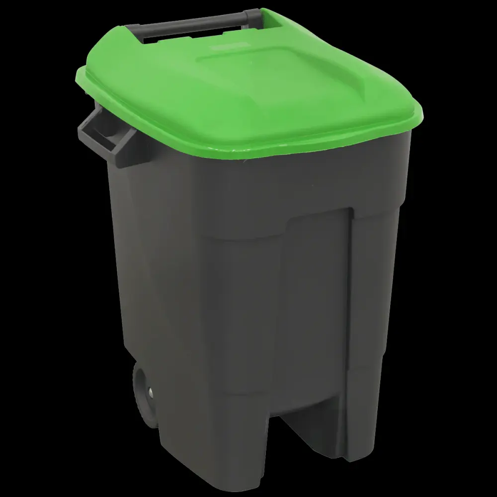 Sealey BM100G Refuse/Wheelie Bin 100L - Olive