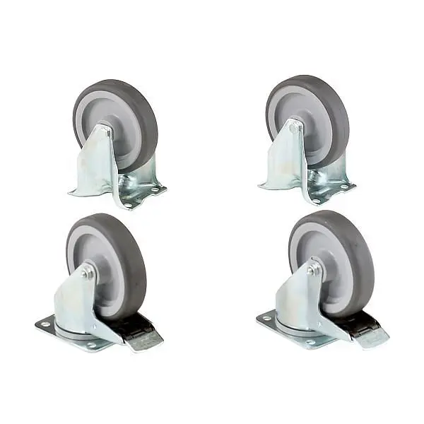 Electrolux Flexible Professional Caster kit base 61, 62, 101 and 102 oven bases only, 922003 Electrolux Professional