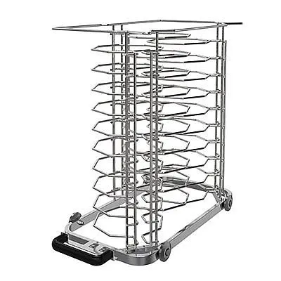 Electrolux Professional Banquet rack wheels holding 30 plates 101 oven and blast chiller freezer, 65mm pitch (2 1/2")...