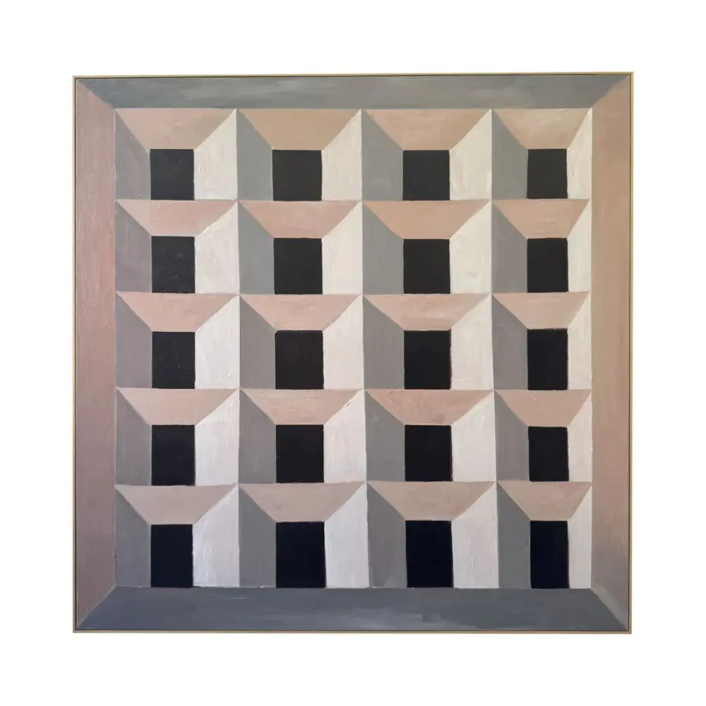 Cipher Oil Painting On Duck cloth