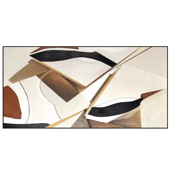 Modern Geometric Fantasy Painting