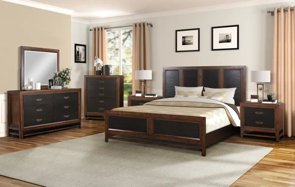 Beautiful Panel Bed Master Bedroom