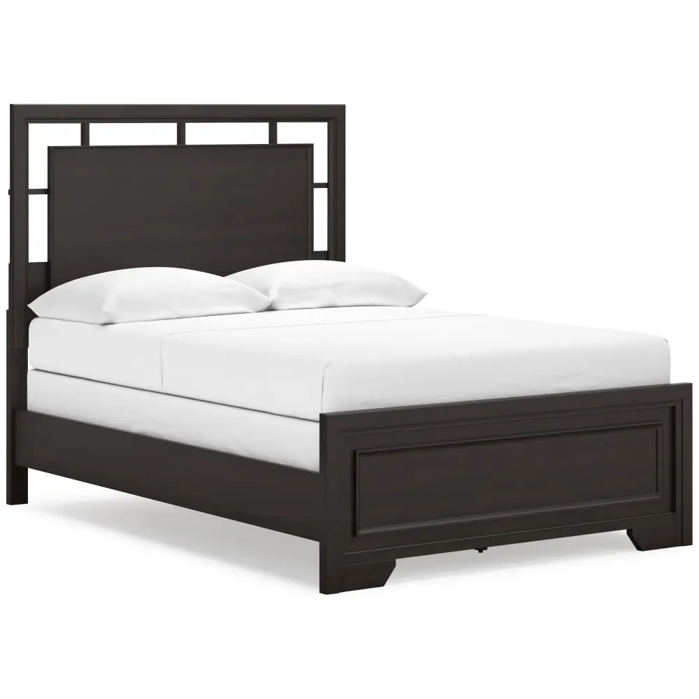 Diamond Cutting-edge Furniture Exclusive Design Covetown Full Panel Bed B441-87/B441-83