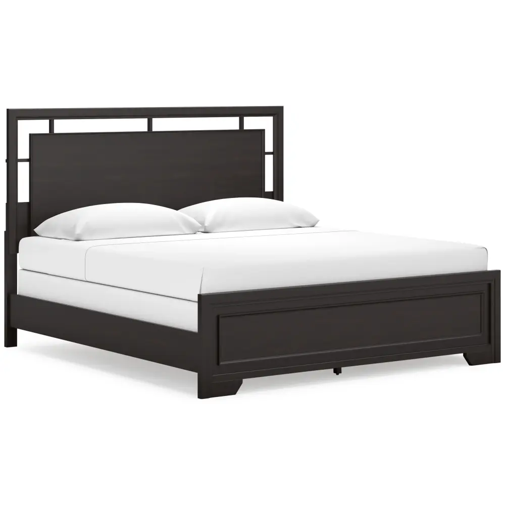 Diamond Modern Furniture Exclusive Design Covetown King Panel Bed B441-82/B441-97