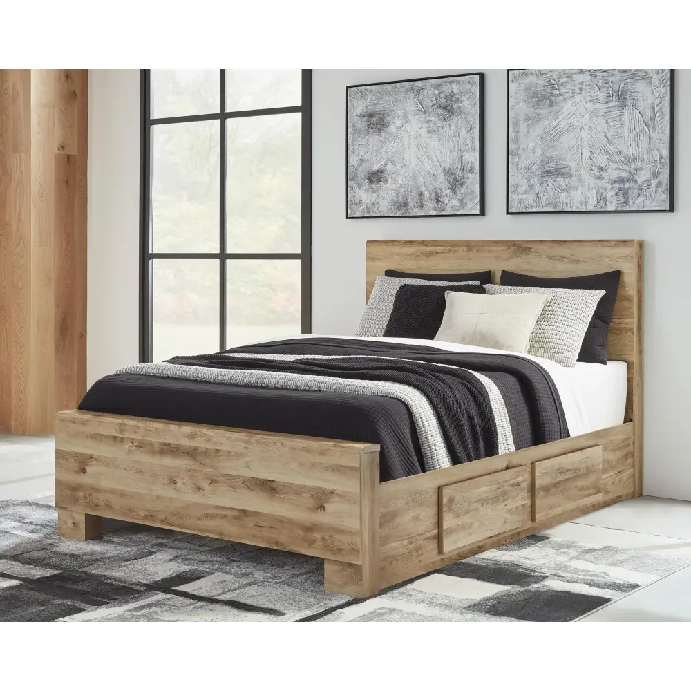 Diamond Modern Furniture Exclusive Design Hyanna Queen Panel Bed Storage B1050-57/B1050-54/B1050-60/B1050-60/B100-13