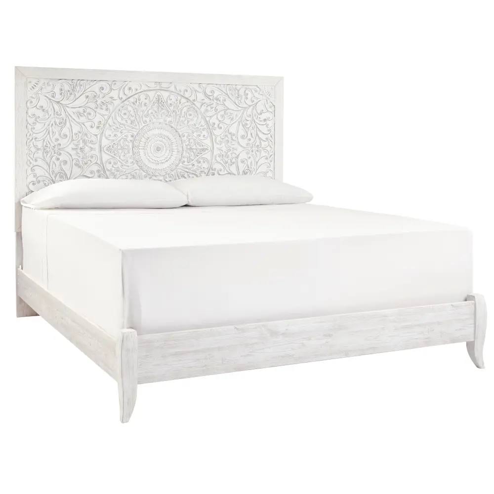 Diamond Modern Furniture Exclusive Design Paxberry King Panel Bed B181-58/B181-56