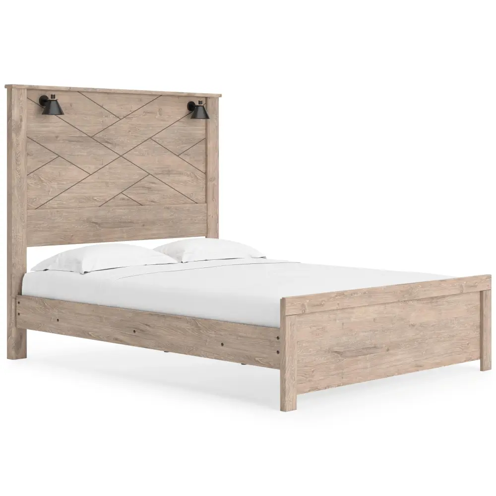 Diamond Modern Furniture Exclusive Design Senniberg Queen Panel Bed B1191-57/B1191-54/B1191-98
