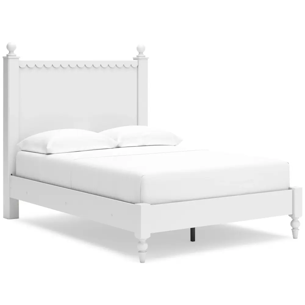 Diamond Modern Furniture Unique Design Mollviney Full Panel Bed B2540-87/B2540-84