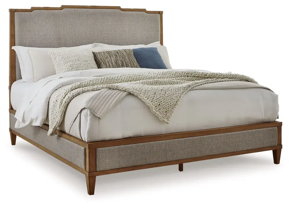 Sharlance - Upholstered Panel Bed Underbed Lighting