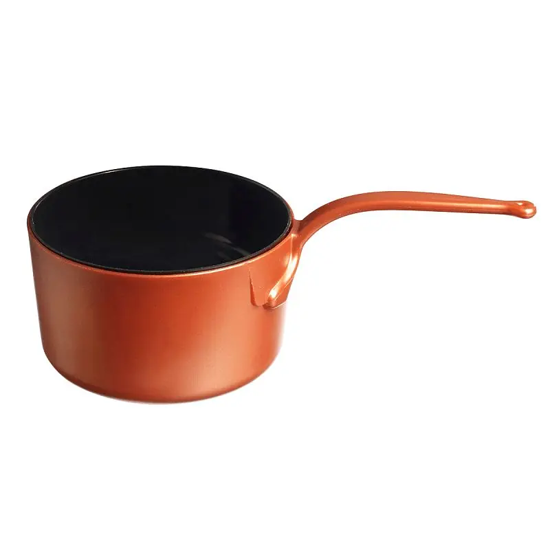 Solia Eskoffie Large Sauce Pan Electrolytic Copper-Gold 120ml-4.1oz, Case 84 Pieces, PS34400c