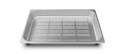 UNOX High-Performance Gn 1/1 H65 S/Carbon Steel Perforated Pan 741406, TG830