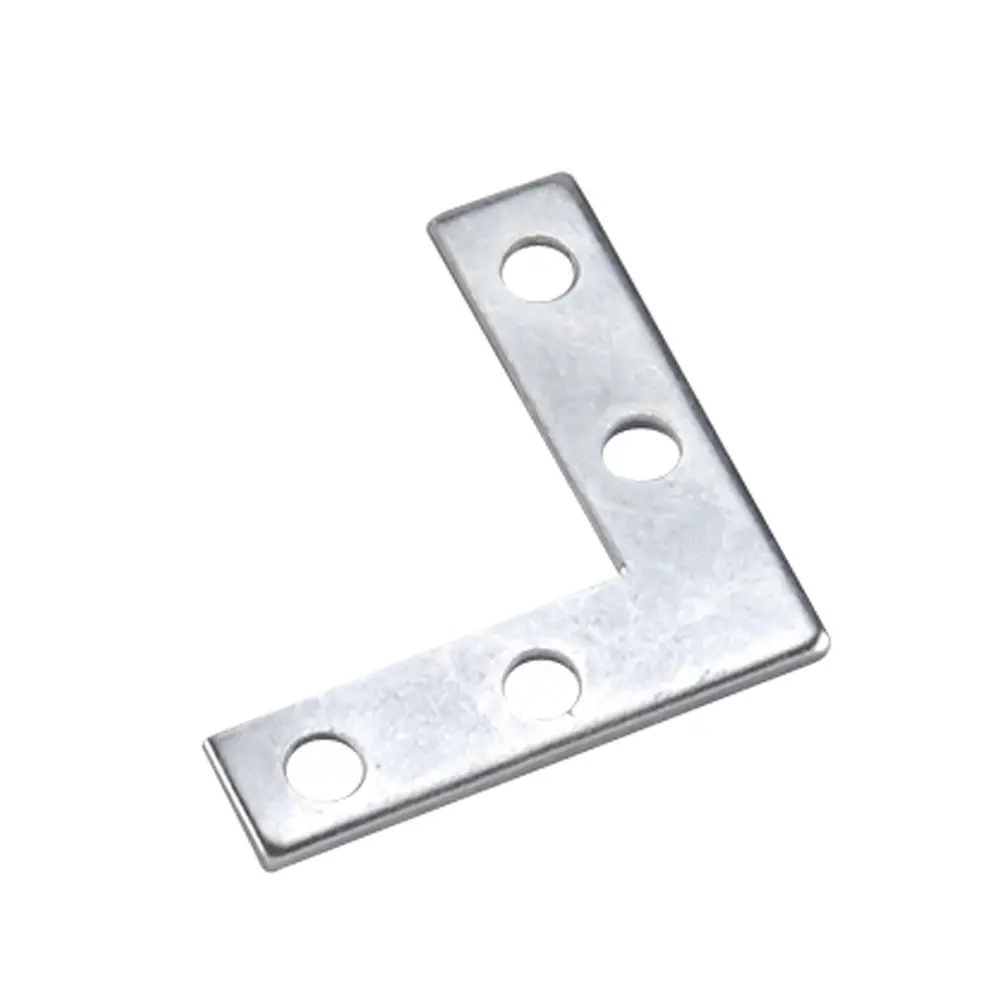Flat Corner Plate, 1-1/2'' x 3/8''