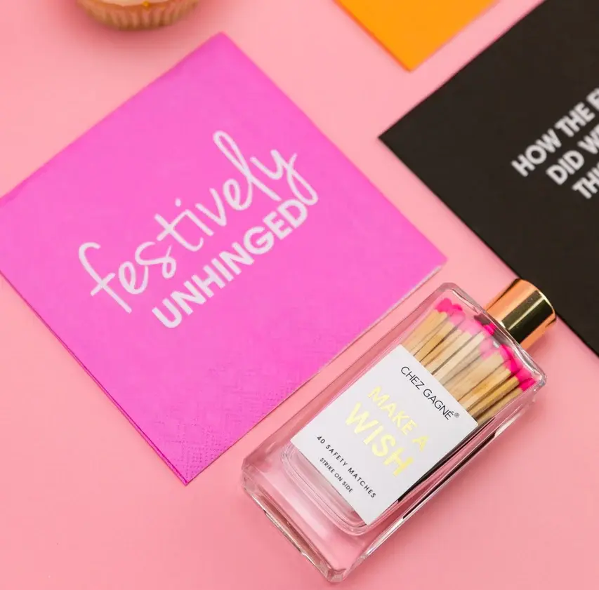 Kids' Themed Festively Unhinged - Cocktail Napkins