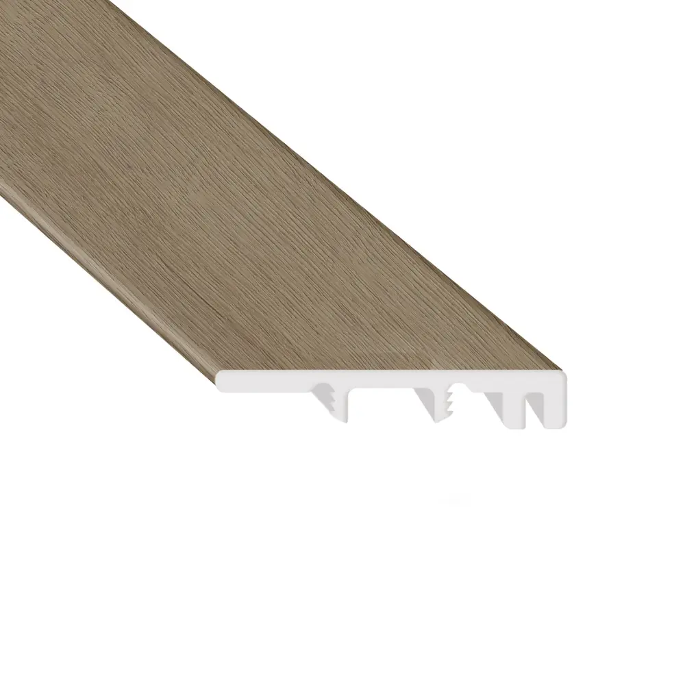 Fairmont Oak 0.25 . Dense x 1.5 . Width x 94 . Length Vinyl End Molding