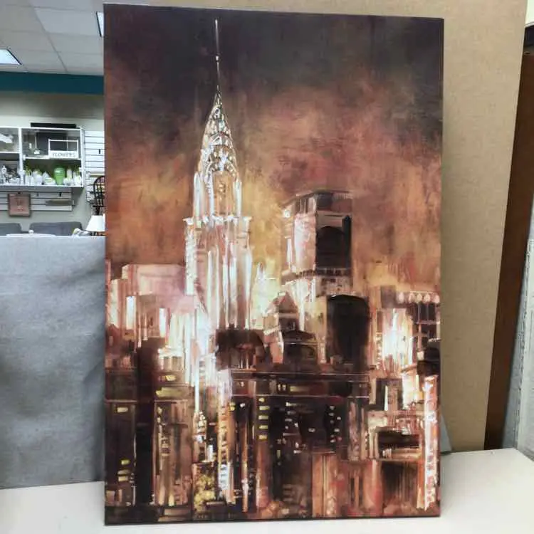 BROWN TONE CITYSCAPE PIC