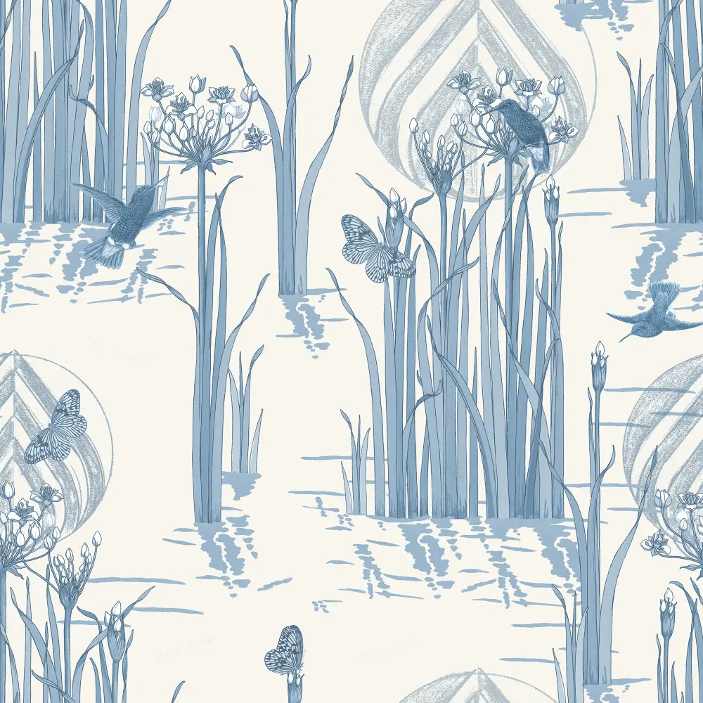 Premium Gallery-Quality Reed Plants Water Wallpaper