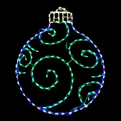 HBL Round Ornament Wire Frame Art