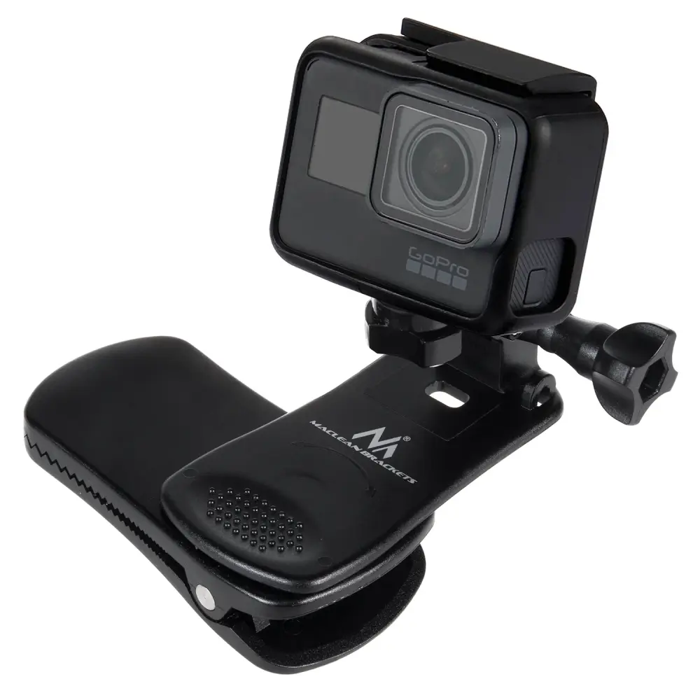Maclean MC-820 Action Camera Clip Holder Mount All-purpose GoPro Xiaomi Ekken SJCam