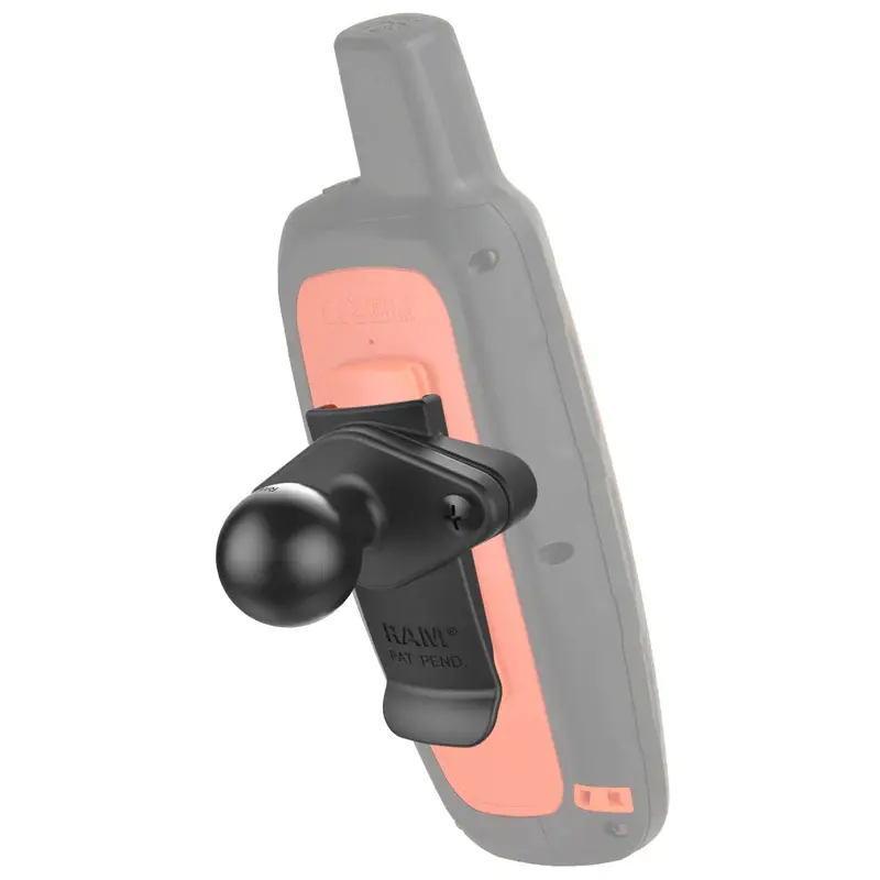 RAM Mounts Spine Clip Holder w/ Ball Garmin Handheld Devices