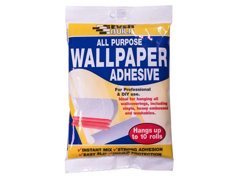 Everbuild All Purpose Wallpaper Paste (10 Roll) | Wall Art Decor