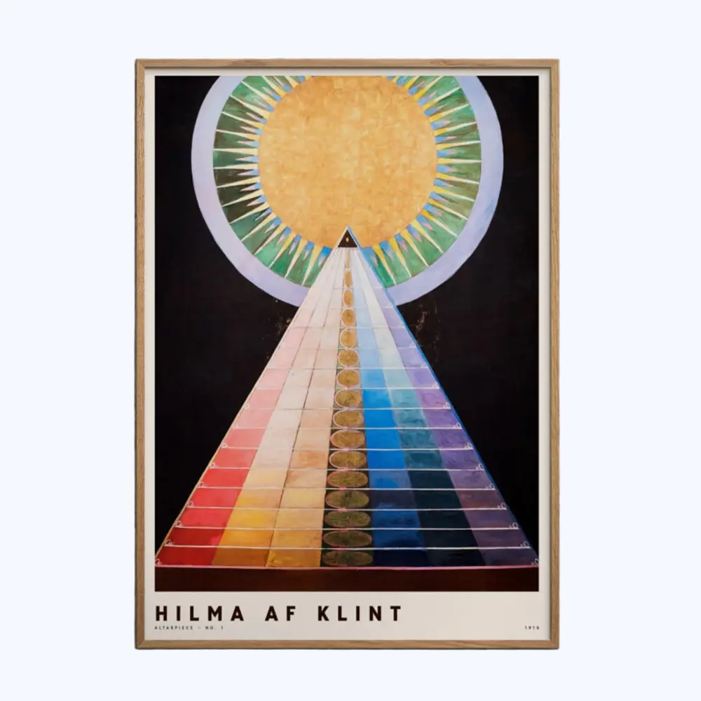 Hilma af Klint - Altarpiece No. 01 | Wall Art Decor