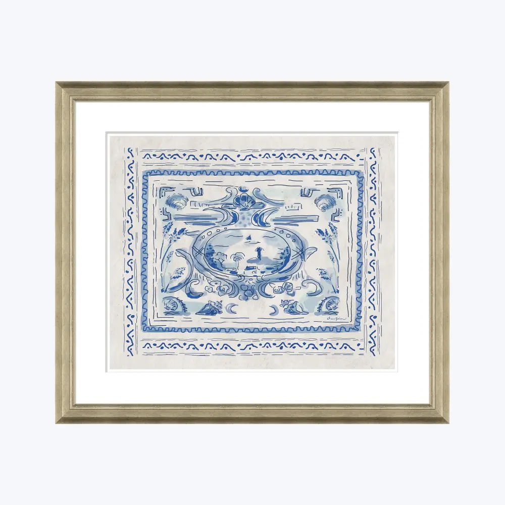 Pliny Toile Crest - High Resolution Print