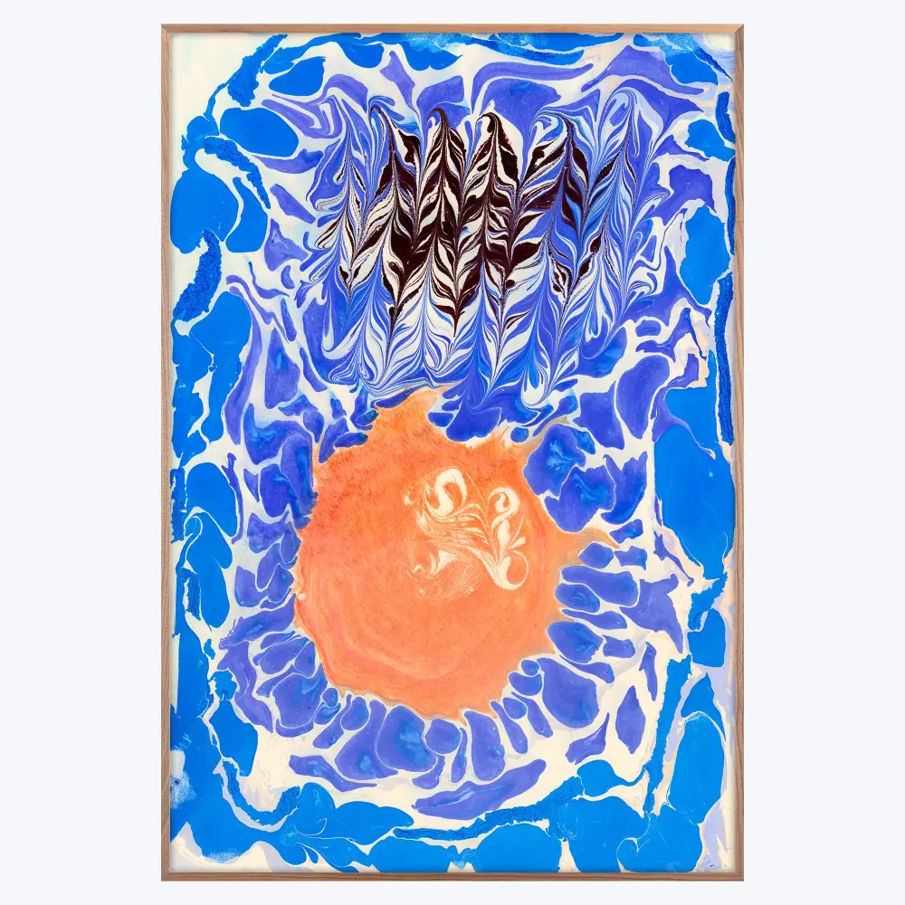 Premium Gallery Quality Apricot Moon